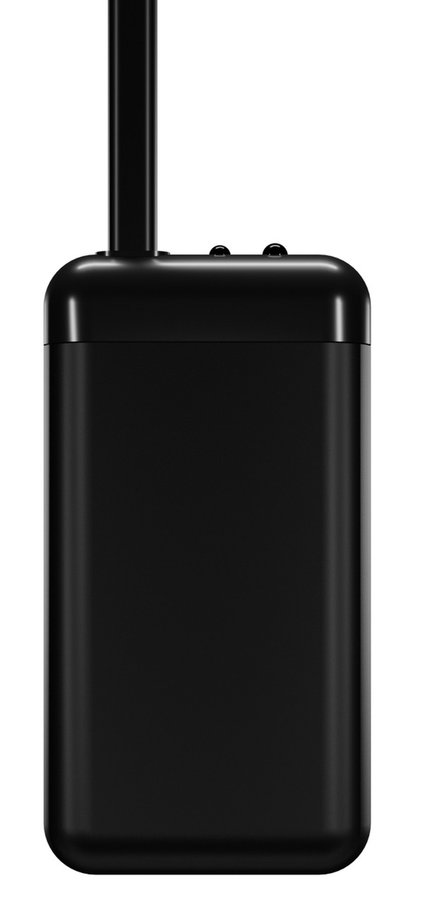 Das Bild zeigt den Dennerle Nano Eckfilter, ein kompaktes, schwarzes Aquariumfiltergerät für Nano-Aquarien. Es ist speziell für Aquarien bis 40 Liter konzipiert und sorgt für eine effektive Wasserreinigung. Der Filter ist platzsparend, leise und einfach z