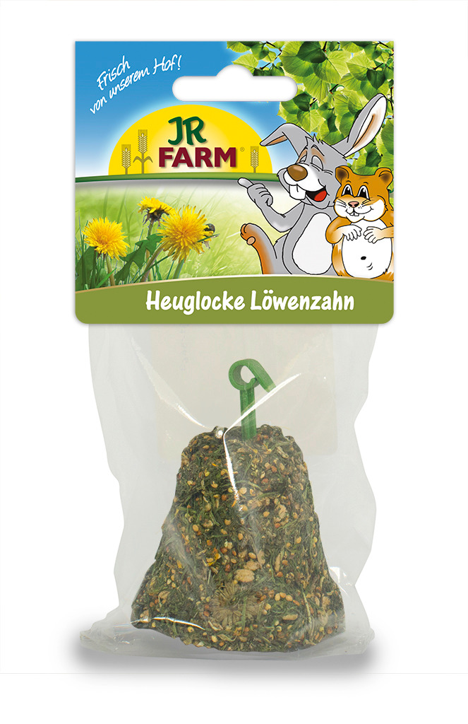 JR FARM Nager Heuglocke Löwenzahn 125g Kleintiersnack