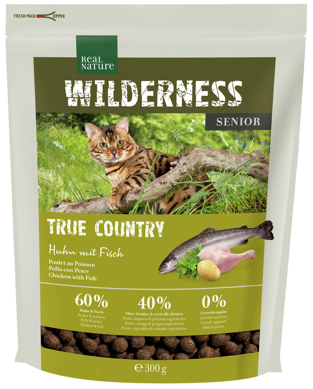 REAL NATURE Wilderness Senior True Country 300 g