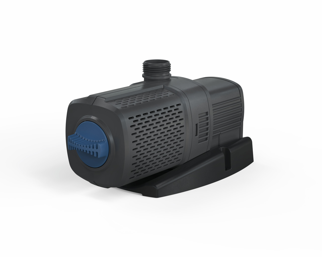 Oase AquaMax Eco Classic 2500: Filter--Bachlaufpumpe für Teiche, energieeffizient, robustes Design, schwarz-blau.