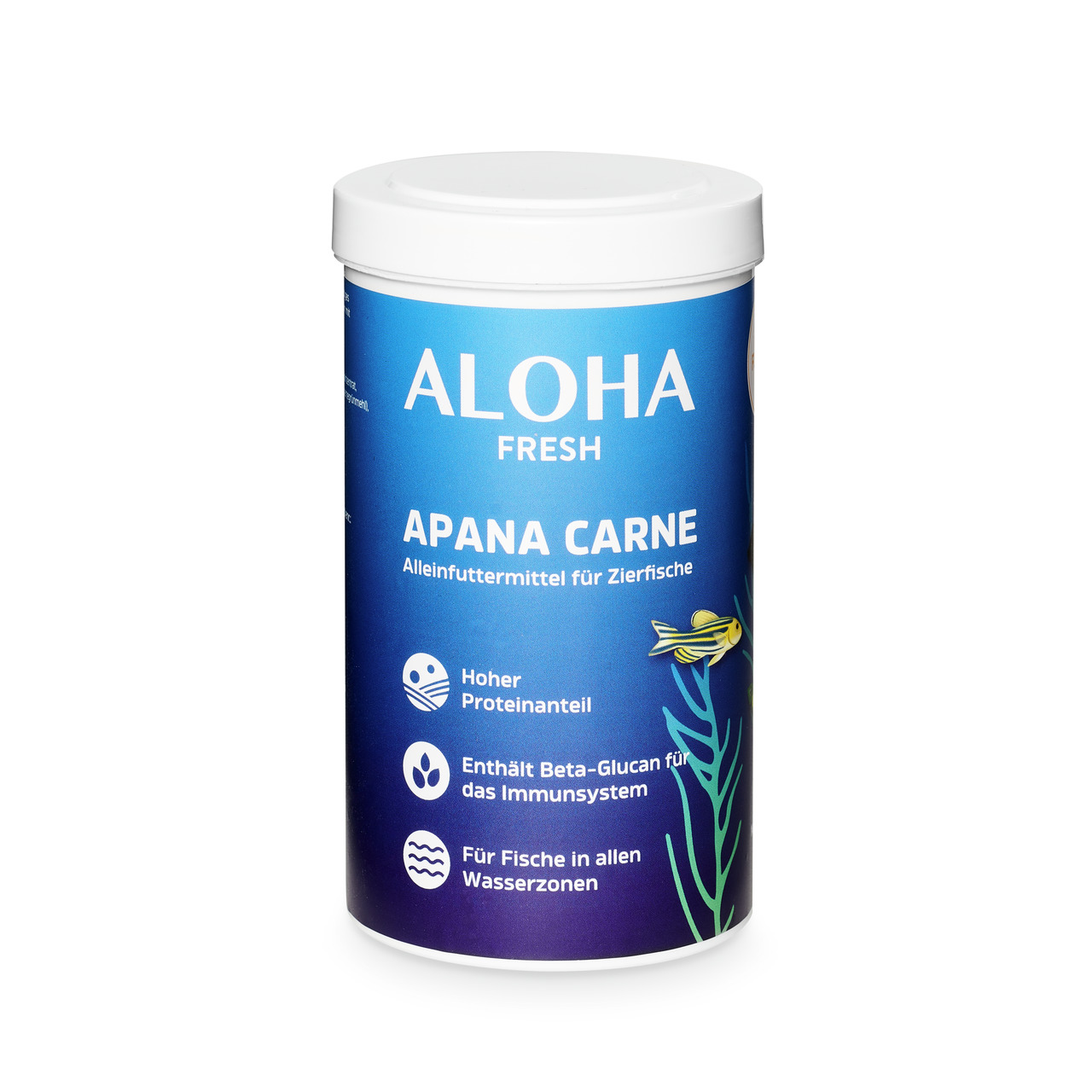 Aloha Fresh Apana Carne Flakes Aquarium Flockenfutter 500 ml / 100 g