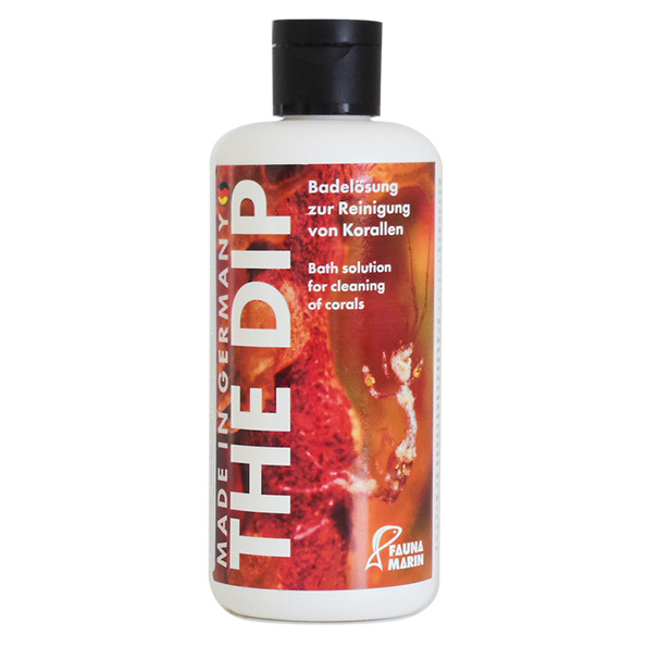 Fauna Marin „The Dip“, Badelösung für Korallen, 250 ml, für Aquaristik-Enthusiasten, „Made in Germany“.