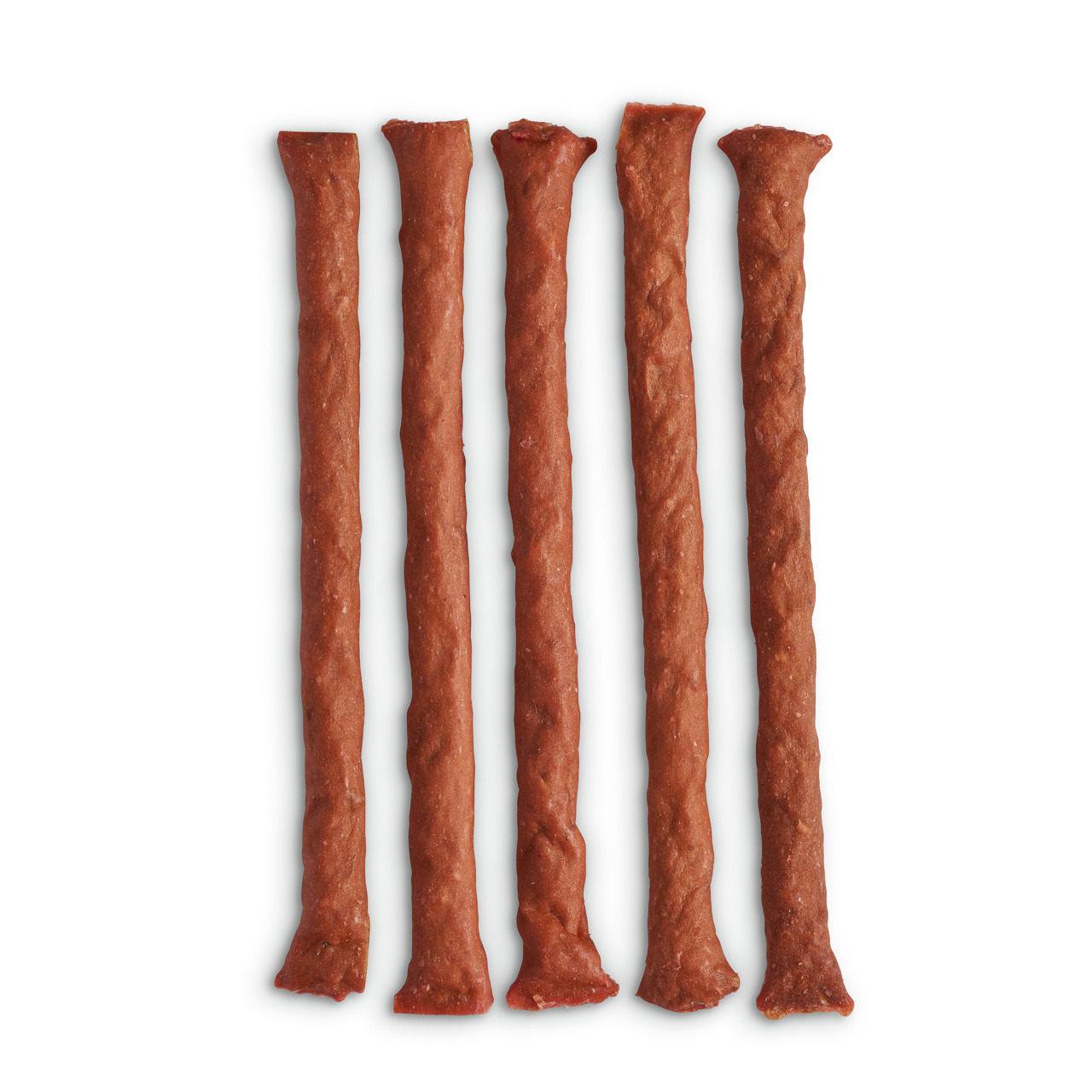 Lottis Häppchen Hundesnack: 5 braune Kaustangen, natürl. Zutaten, ideal als Belohnung-Snack zwischendurch.