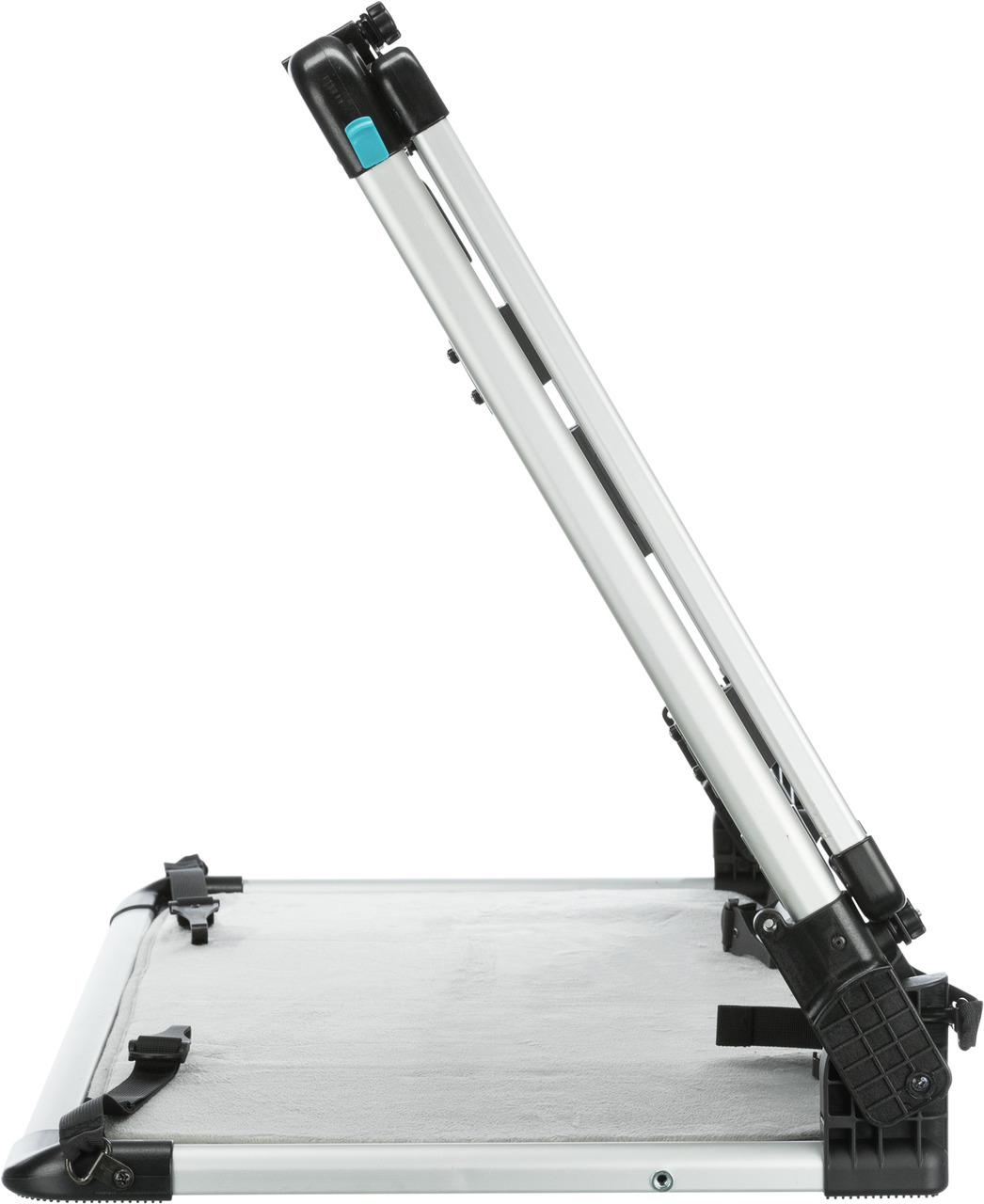 TRIXIE Hunderampe, klappbar, Aluminium, für Hunde, rutschfest, ideal für ältere/verletzte Hunde, erleichtert Ein-/Aussteigen ins Auto.