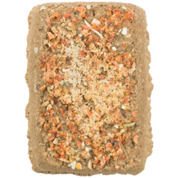 Sparpaket 2 x 100 g Trixie Lehmstein mit Karotte Nager Ergänzungsfutter