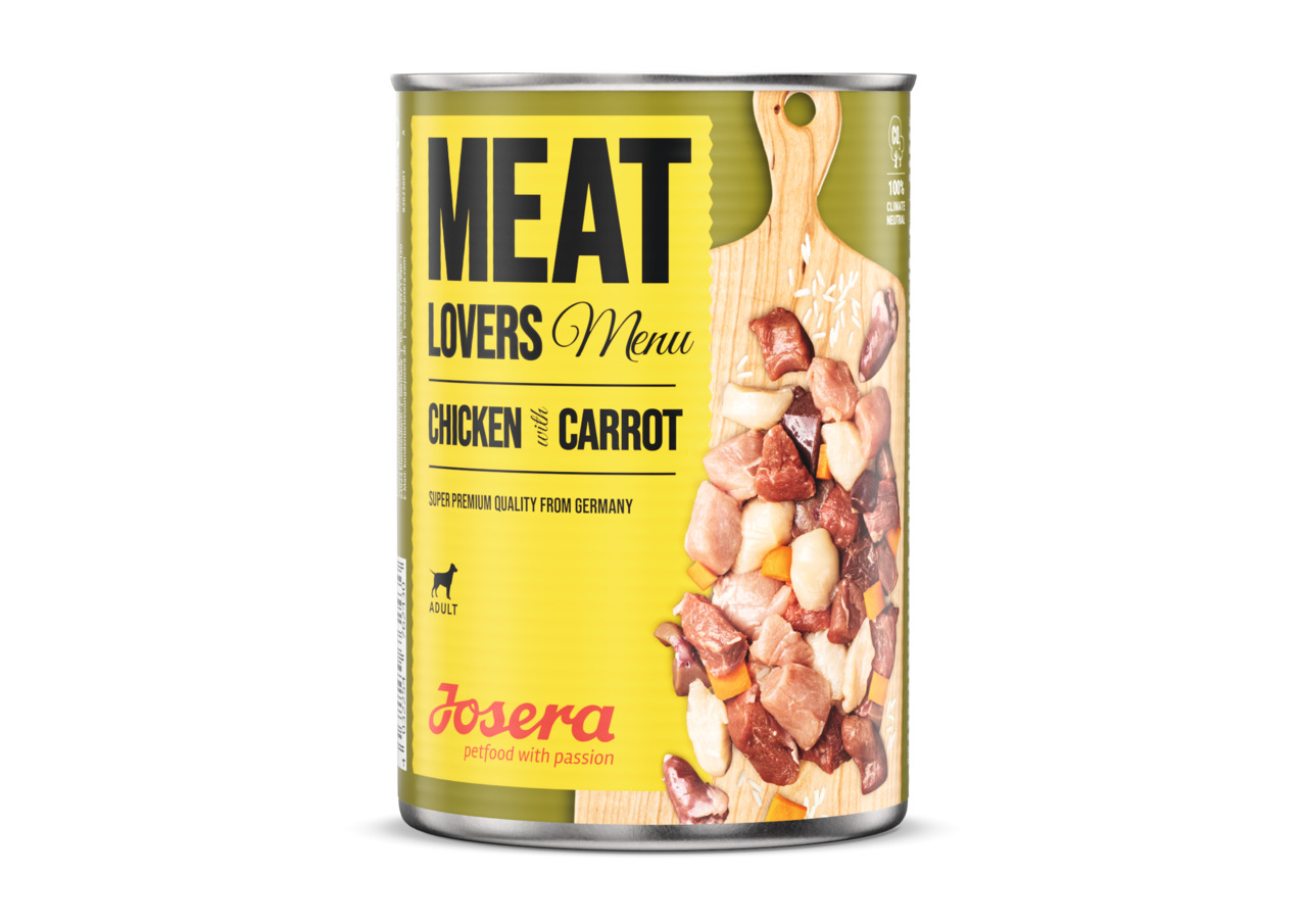 Josera Menu Chicken with Carrot 800 Gramm Hundenassfutter