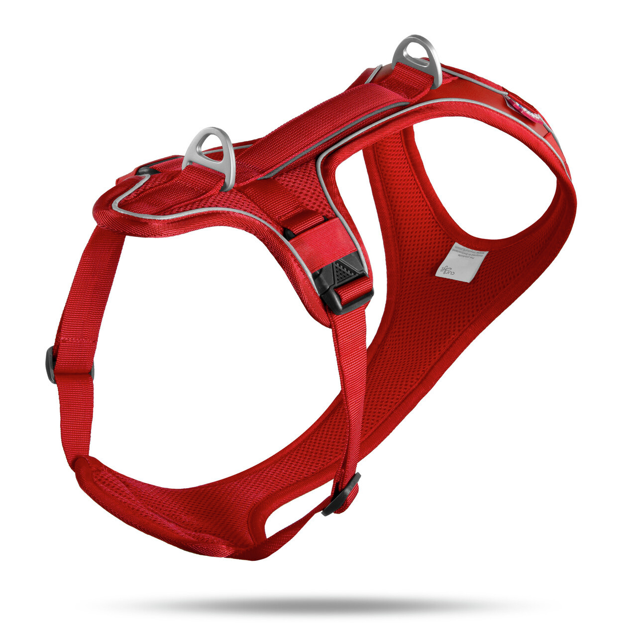 curli Belka Comfort Geschirr XL rot