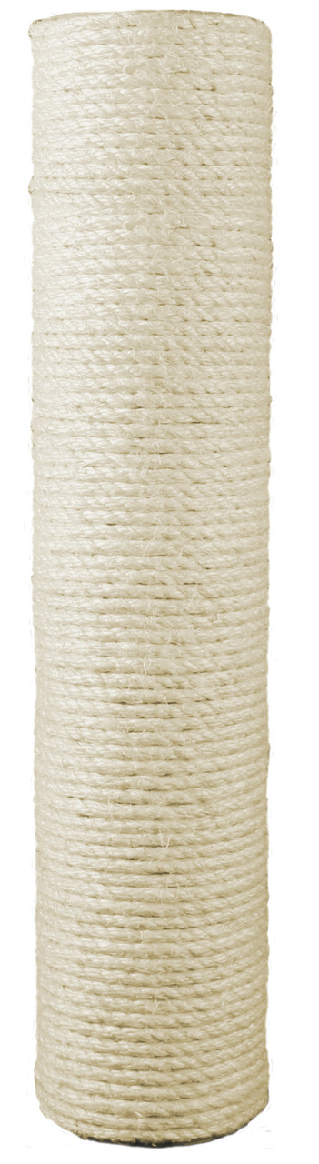 TRIXIE Ersatz-Sisalstamm, Katzen, naturfarben, robust, ideal f. Krallenpflege, 40 cm hoch, f. beschädigte Kratzbäume.
