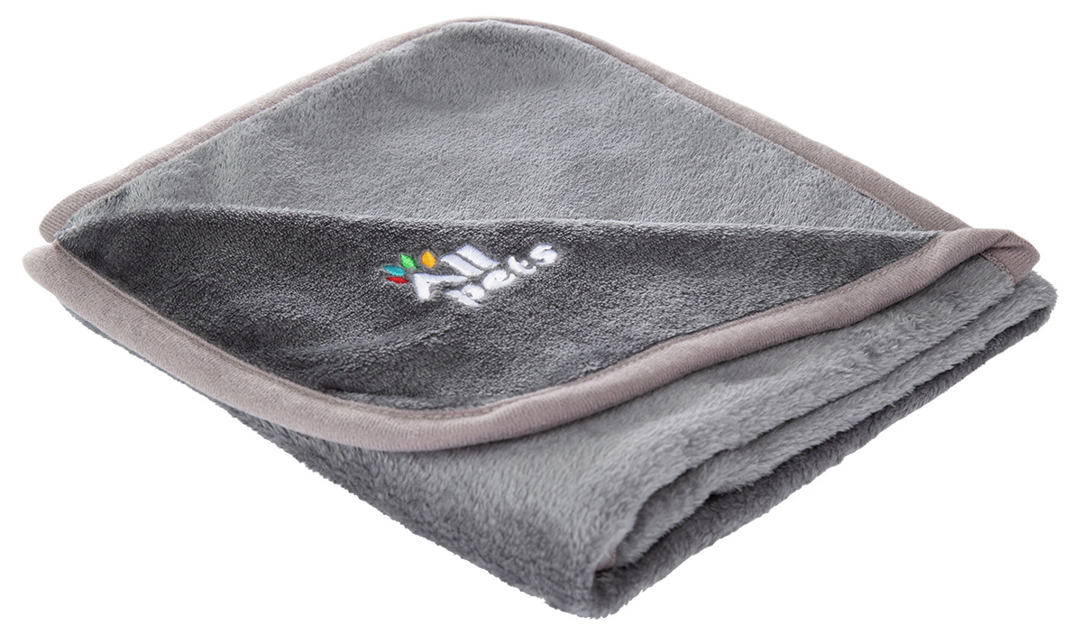 Allpets Kuscheldecke L grau für Hunde