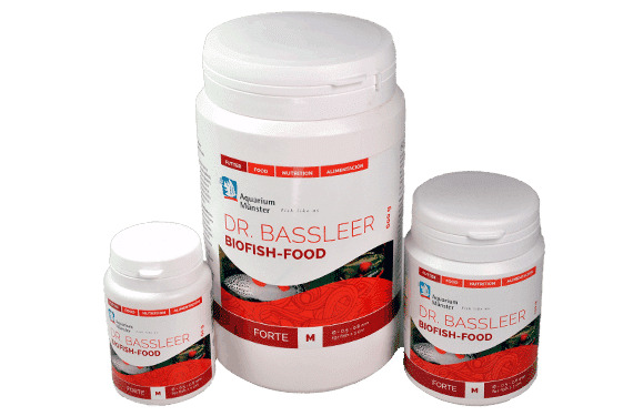 Aquarium Münster Dr. Bassleer Biofish Food Forte M, Zierfische, Fisch, hochwertige Ernährung, gesunde & vitale Fische, versch. Größen.