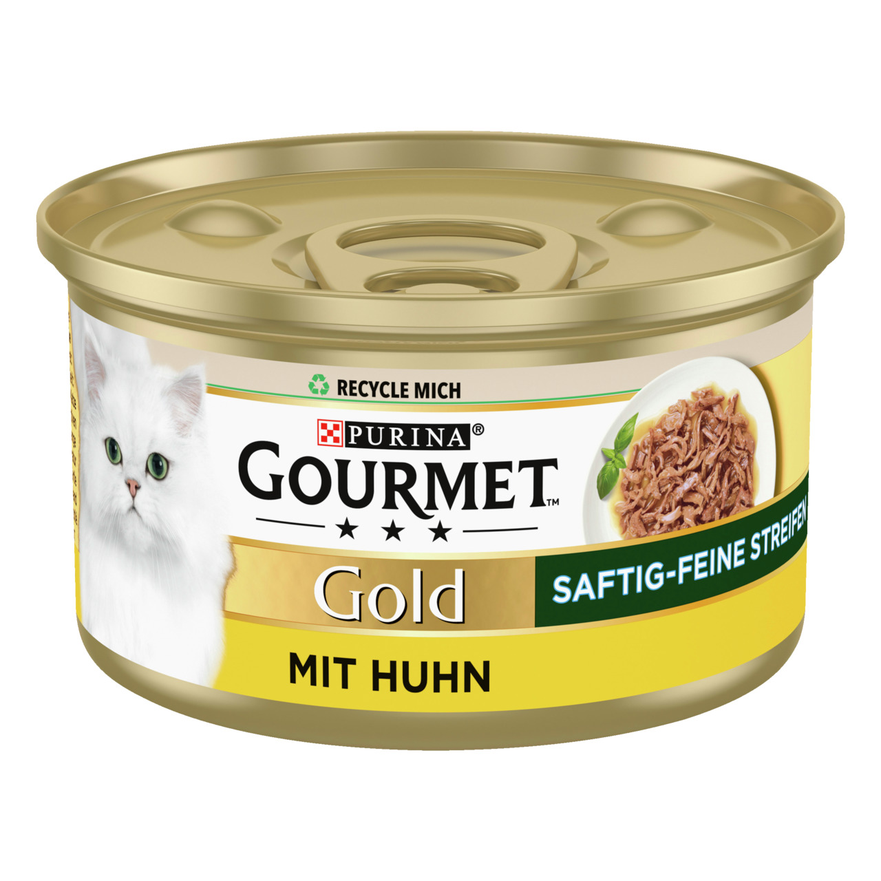 Purina Gourmet Gold Katzenfutter Huhn, saftig-feine Streifen, Zielgr.: Katzen.