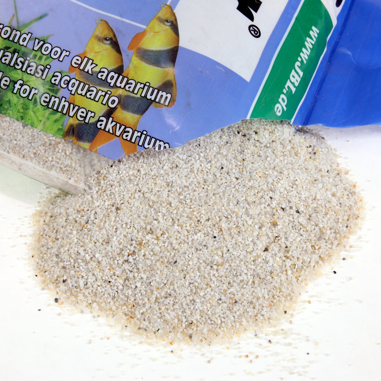 JBL Sansibar River: Feinkörniger Bodengrund (5 kg) für Süßwasseraquarien. Natürl. & sicher für Fische & Pflanzen.
