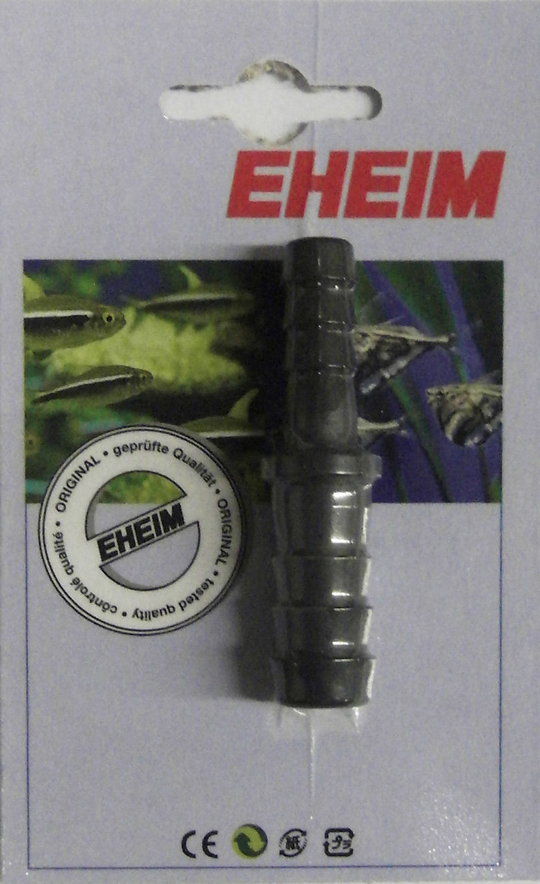 EHEIM Ersatzteil-Schlauchverbinder, für Aquarienbesitzer, geprüfte Qualität, Blisterverpackung mit CE-Kennzeichnung.
