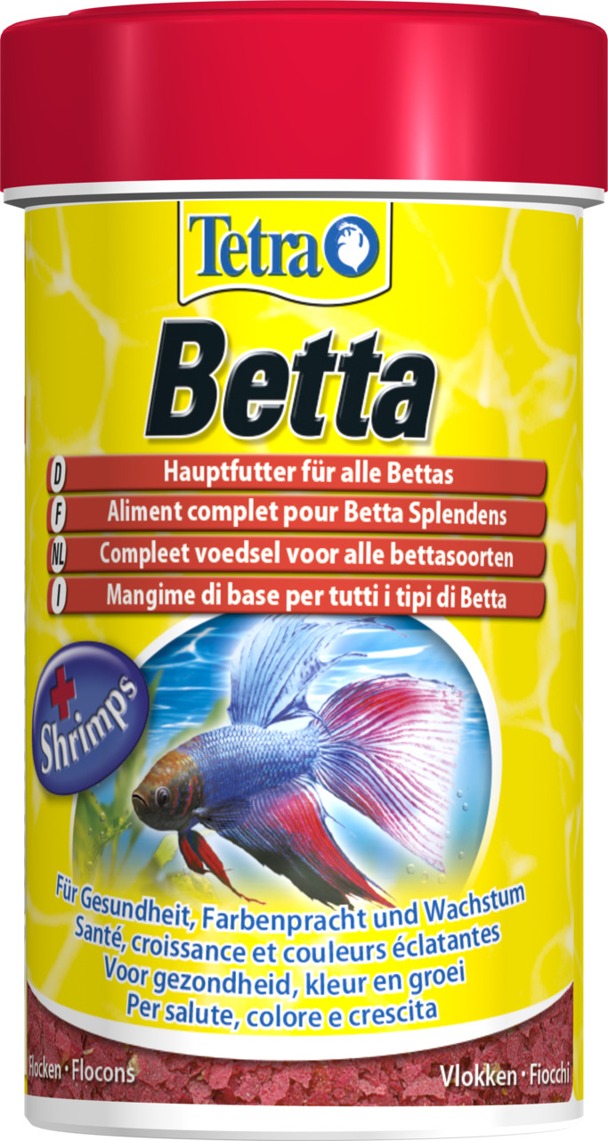 Tetra Betta Aquarium Kampffische Labyrinthfische Flockenfutter 100 ml