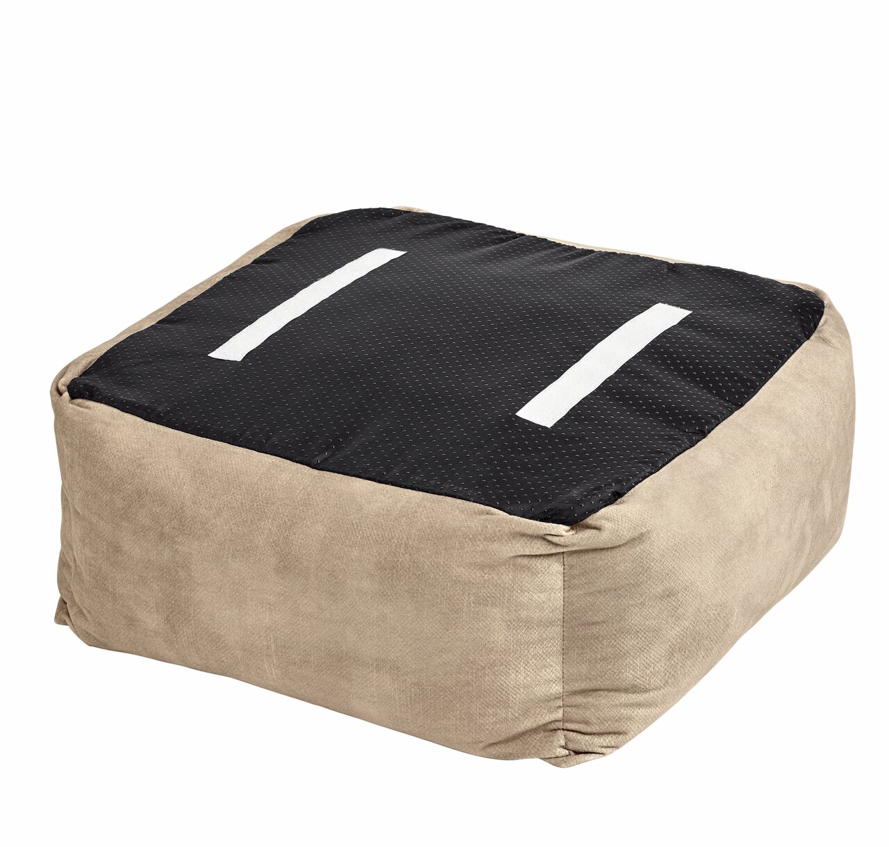 Katzenkissen Stylecats, beige-schwarz, rutschfest, für alle Katzen, hoher Komfort, ideal für Ruhephasen.