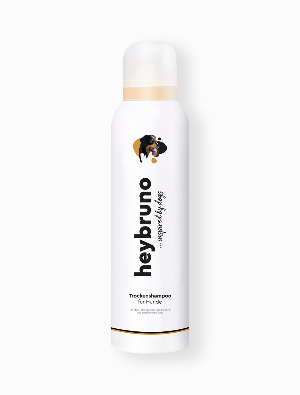 heybruno Trockenshampoo für Hunde: Sauberes, gut riechendes Fell. Speziell für Hunde entwickelt. Menge nicht erkennbar.