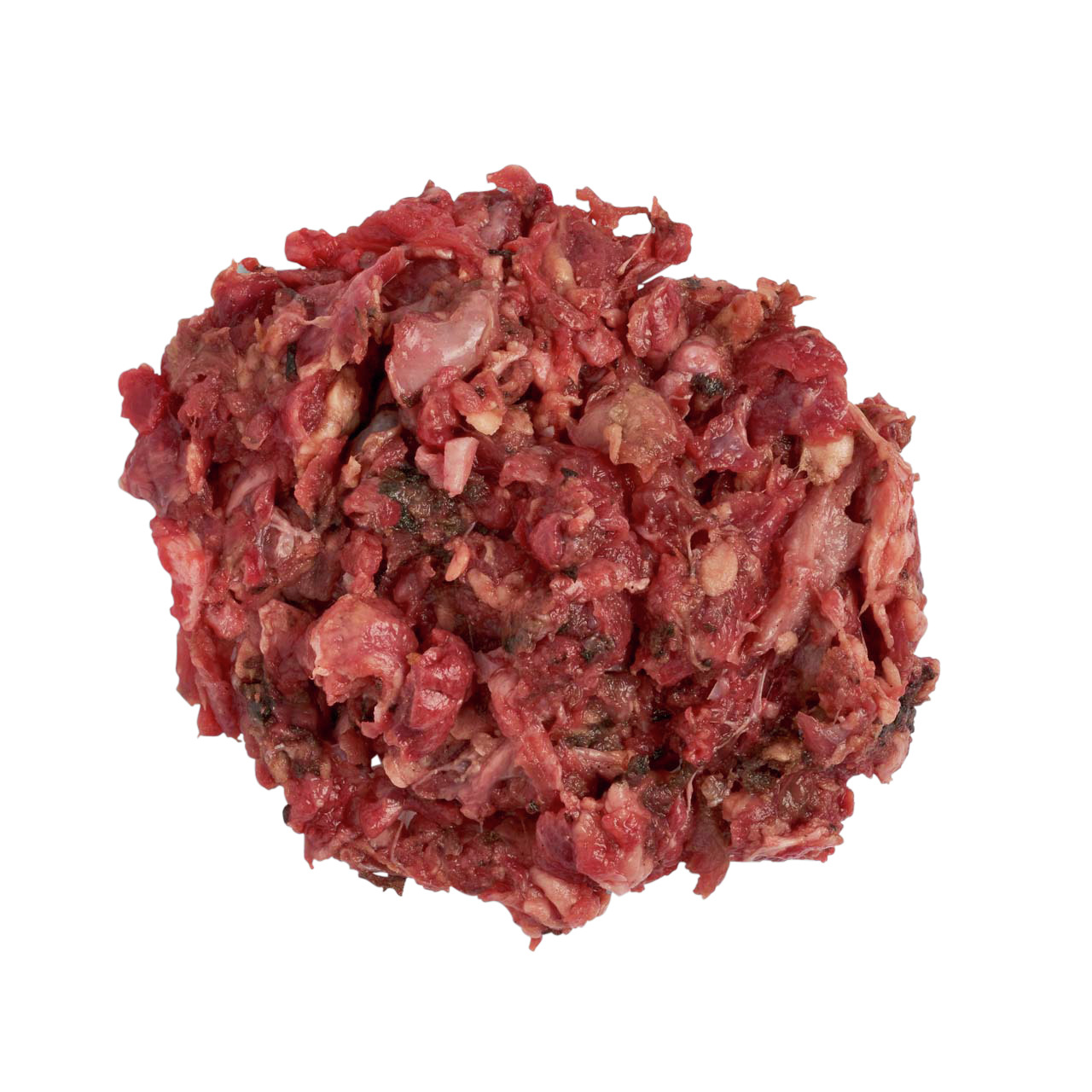 Lottis Häppchen „Rindermix“: Rohes BARF-Hundefutter mit Rindfleisch & Innereien, für ausgewachsene Hunde, artgerechte Ernährung.