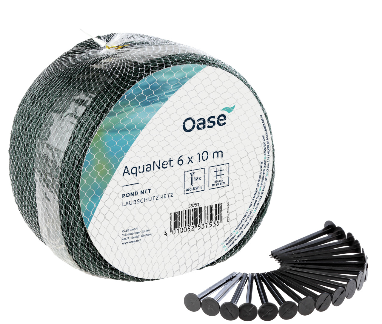 Oase AquaActiv BioKick Fresh, Wasserpflege f. Teiche, 500 ml, biolog. Aktivierung, klares Wasser, ideal f. gesunde Teichumgebung.