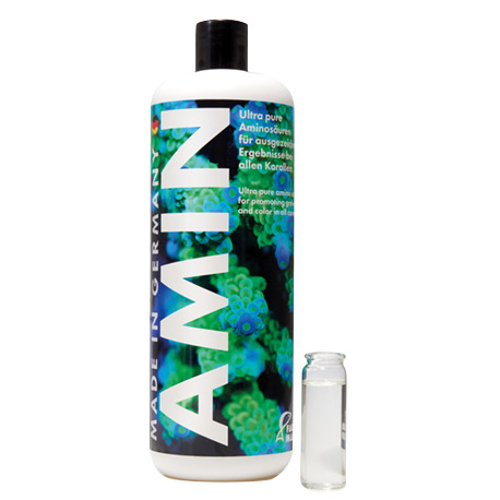 FAUNA MARIN AMIN, 500 ml, für Aquarienbesitzer/Korallenpflege, ultra reine Aminosäuren für top Ergebnisse bei allen Korallen.
