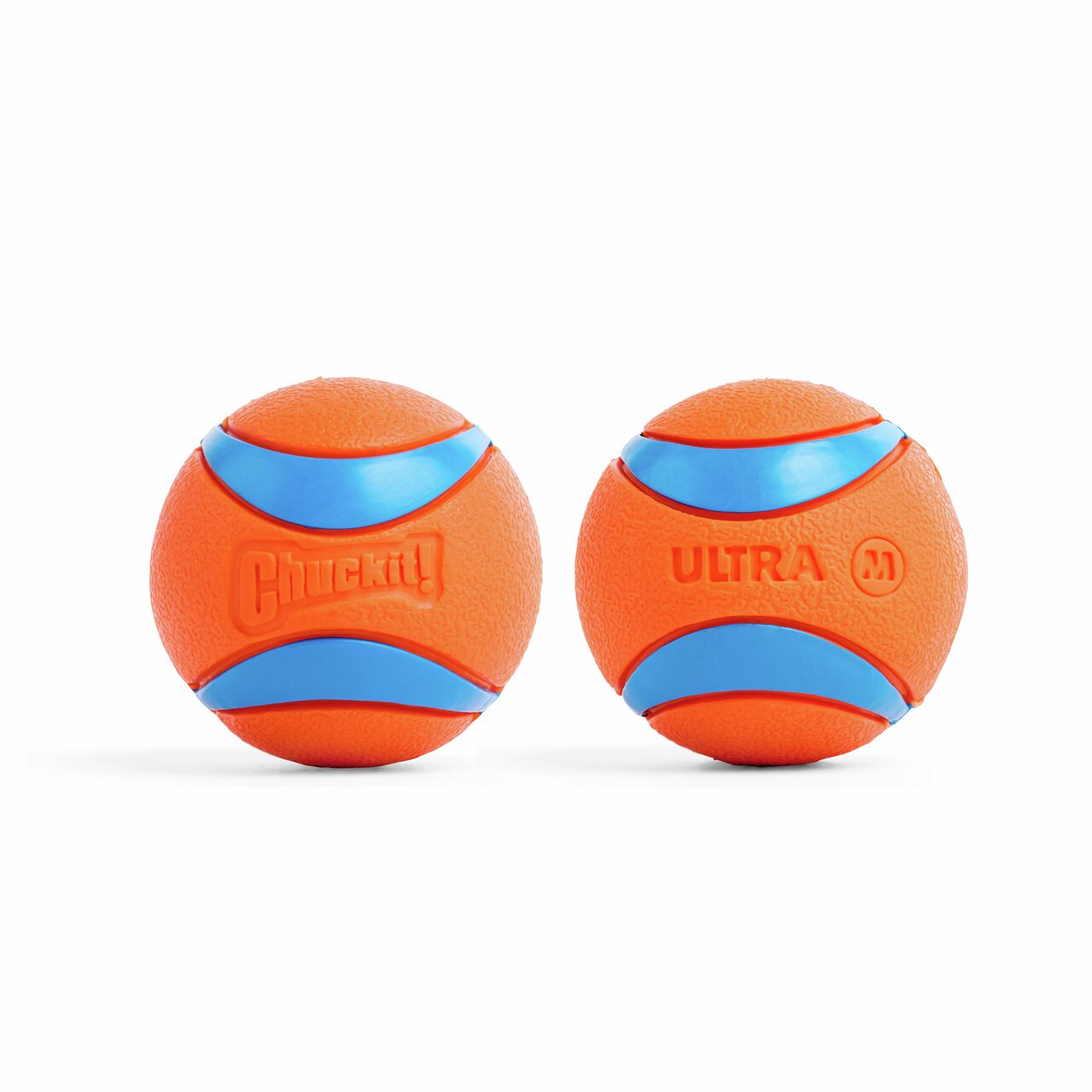 Chuckit! Ultra Ball M, 2 Stk., für mittelgr. Hunde, robust, schwimmfähig, ideal für Apportierspiele, langlebig, EAN: 660048170013.