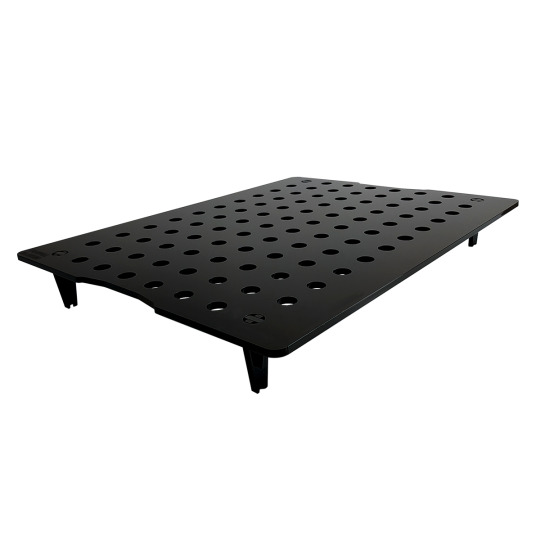 Fauna Marin Halterungsbrett, 24 Löcher, für Reagenzgläser/Zubehör, robust, stabil, ideal für Aquaristik & Labor.