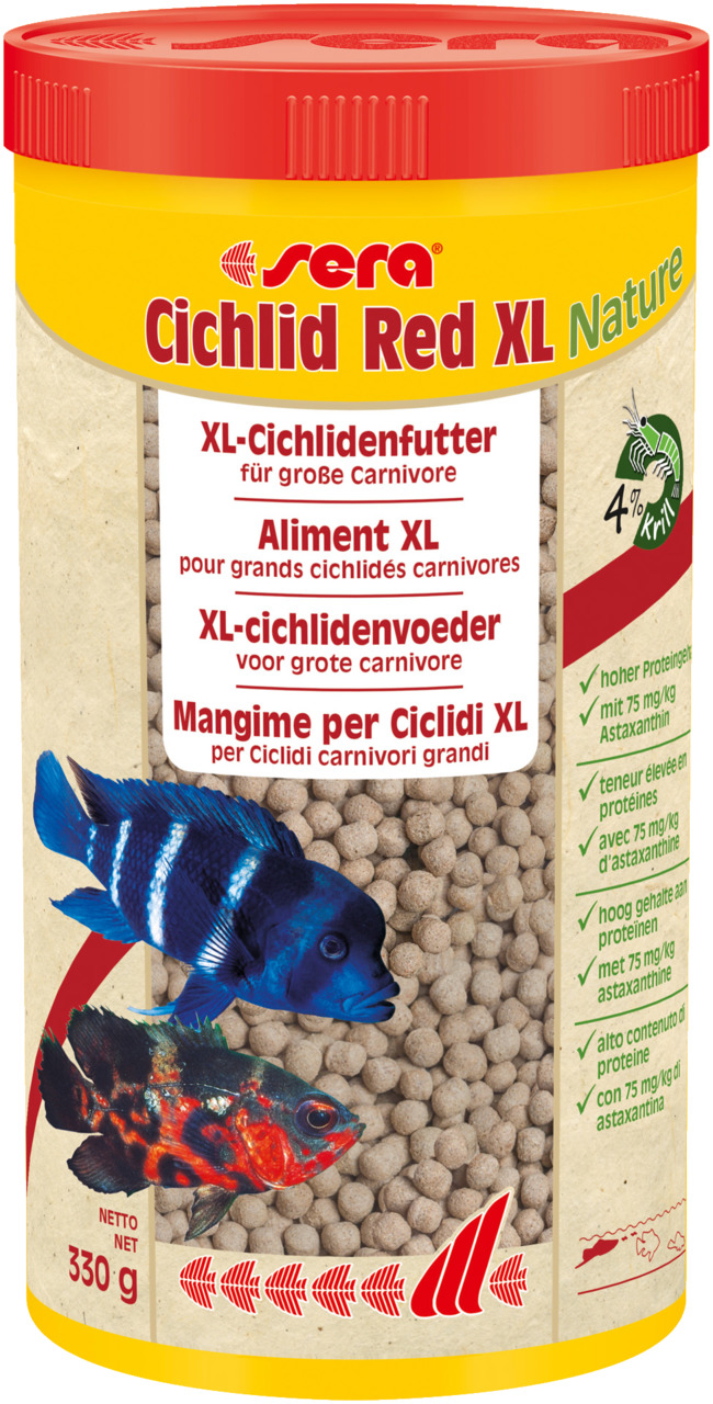 sera Cichlid Red XL Nature 1000 ml