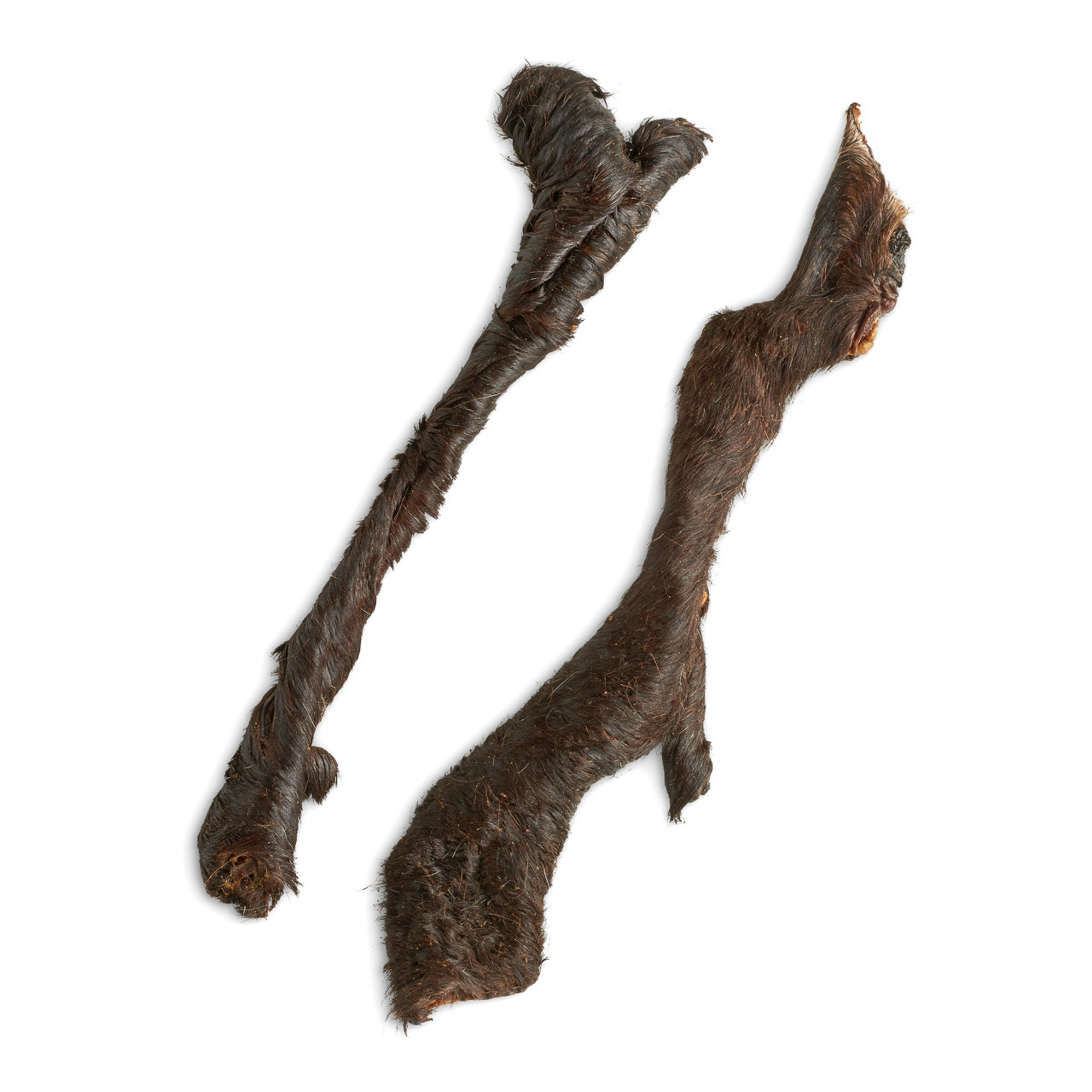 Lottis Häppchen Rinderkopfhaut m. Fell, für Hunde, naturbelassen, gesunder Snack, Zahnpflege, artgerechte Beschäftigung.