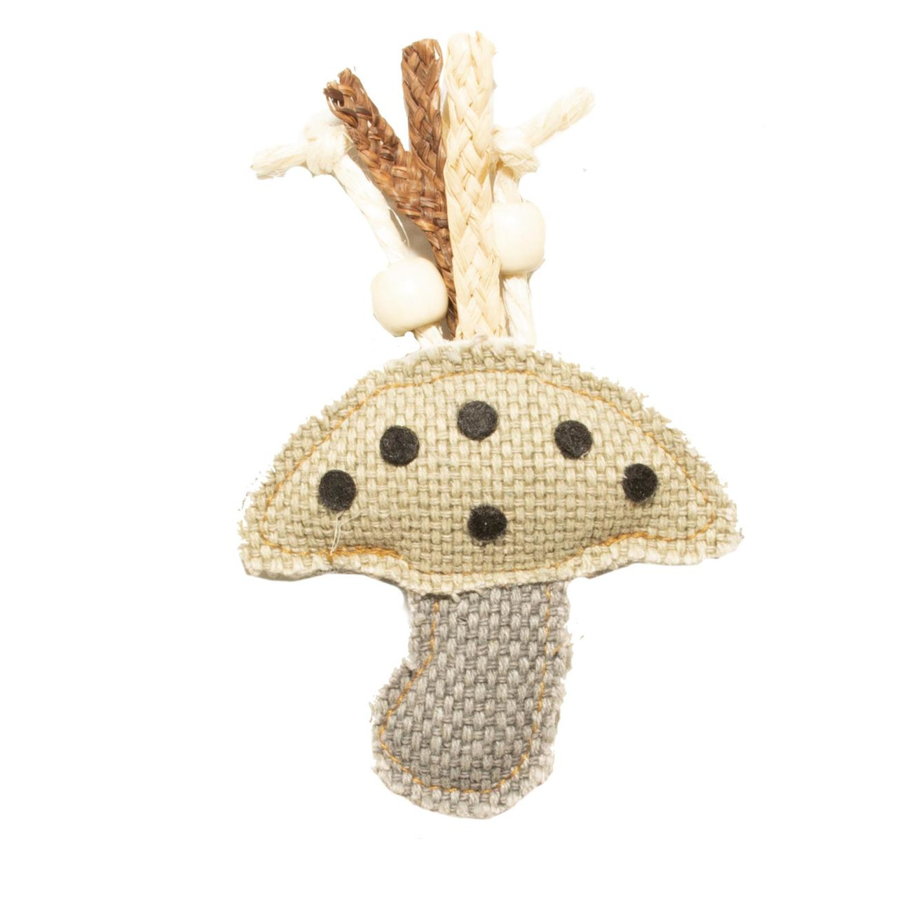 ebi Canvas Pilz 13 x 8,5 x 2 cm grau