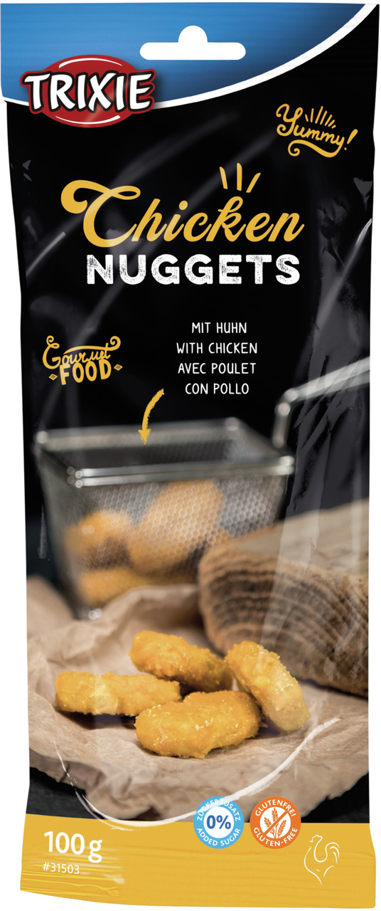 Trixie Chicken Nuggets mit Huhn Hunde Snack 100 g