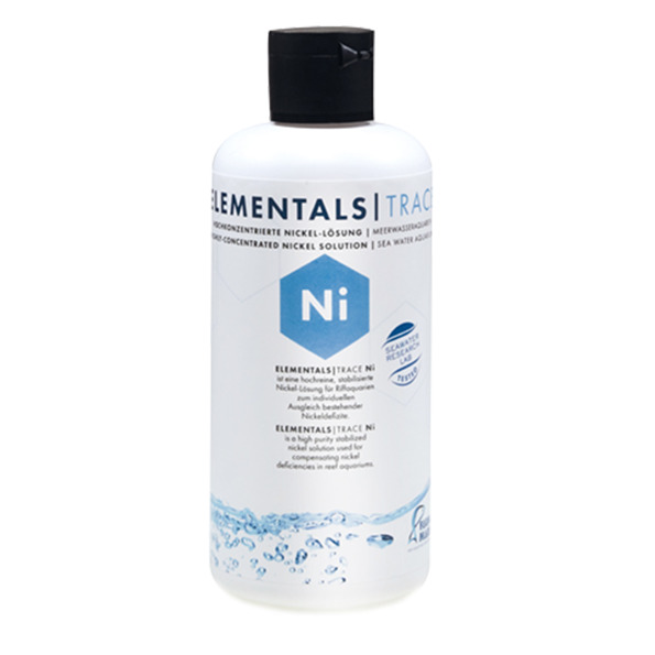 FAUNA MARIN ELEMENTALS TRACE Ni, 250 ml: Hochreine Nickel-Lösung für Meerwasseraquarien, behebt Nickelmangel, für Aquarienbesitzer.