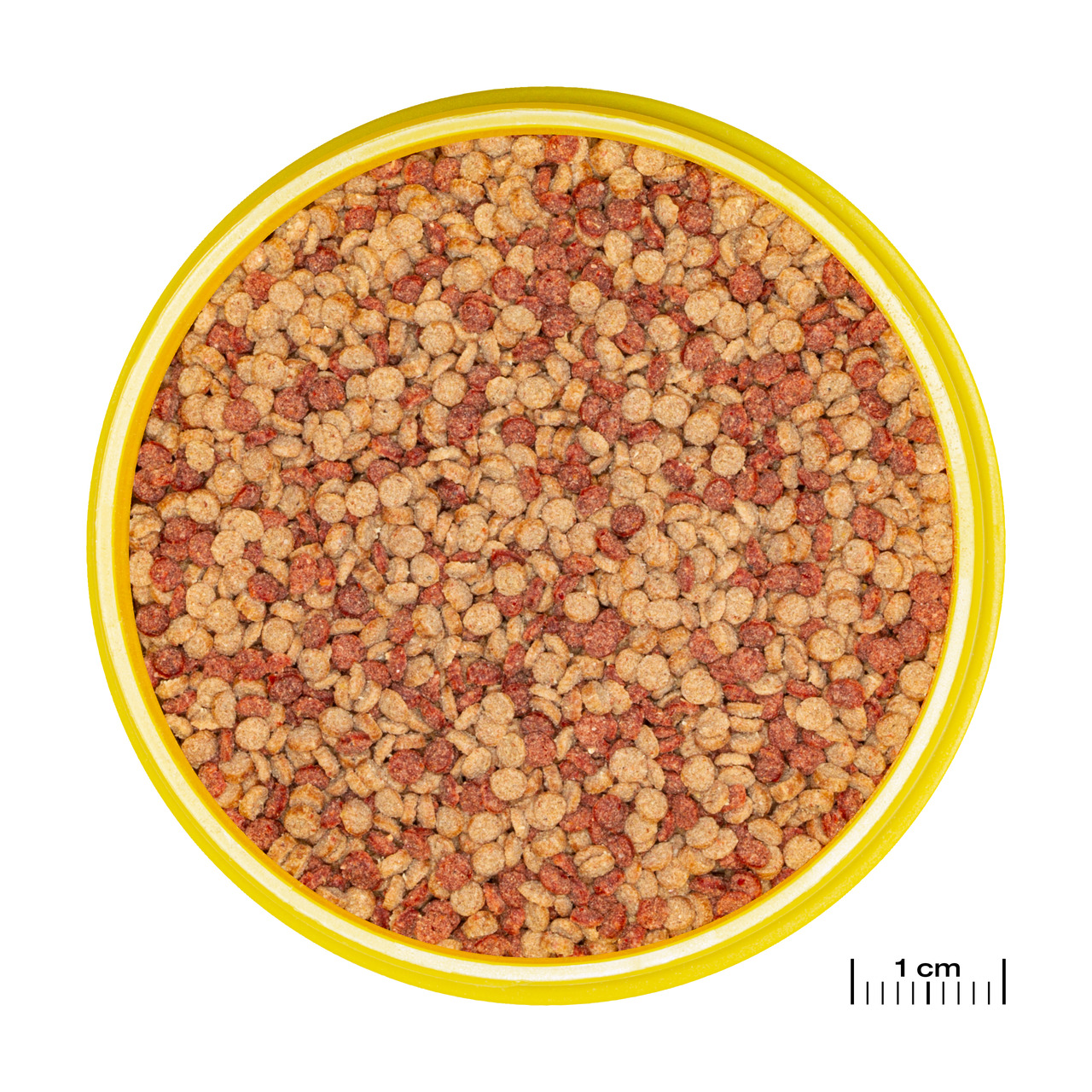 JBL NovoGranoMix mini, 100 ml, für kleine-mittelgr. Aquarienfische, rote-beige Granulate, ausgewogene Ernährung.