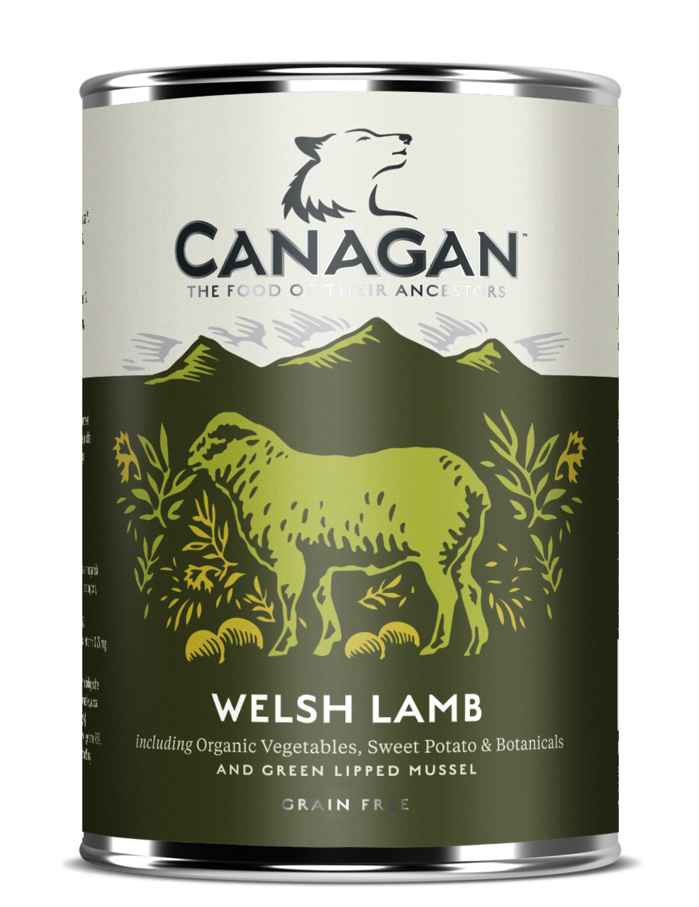 Sparpaket 6 x 400 g Canagan Welsh Lamb Hunde Nassfutter