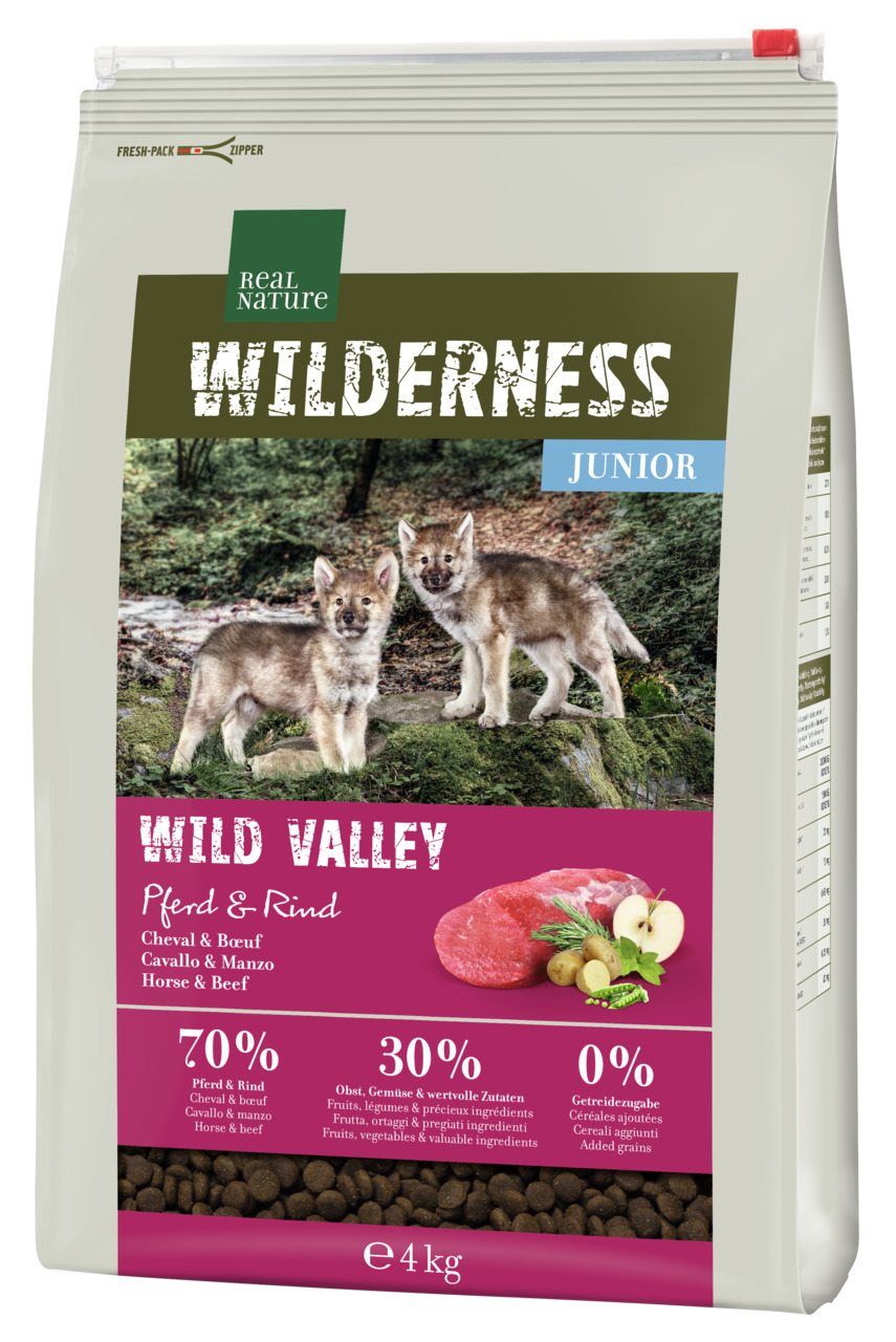REAL NATURE Wilderness Wild Valley Junior 4 kg