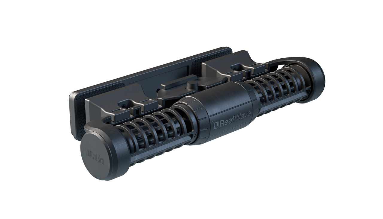 Red Sea ReefWave 25 Strömungspumpe, für Meerwasseraquarien, schwarz, kompakt, modernes Design, natürliche Wasserbewegung, ideal für Korallen/Fische.