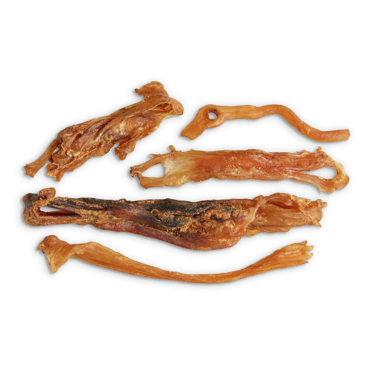 Lottis Häppchen Kauartikel für Hunde, Rinderhaut, naturbelassen, Zahnpflege & Beschäftigung, versch. Formen/Größen.