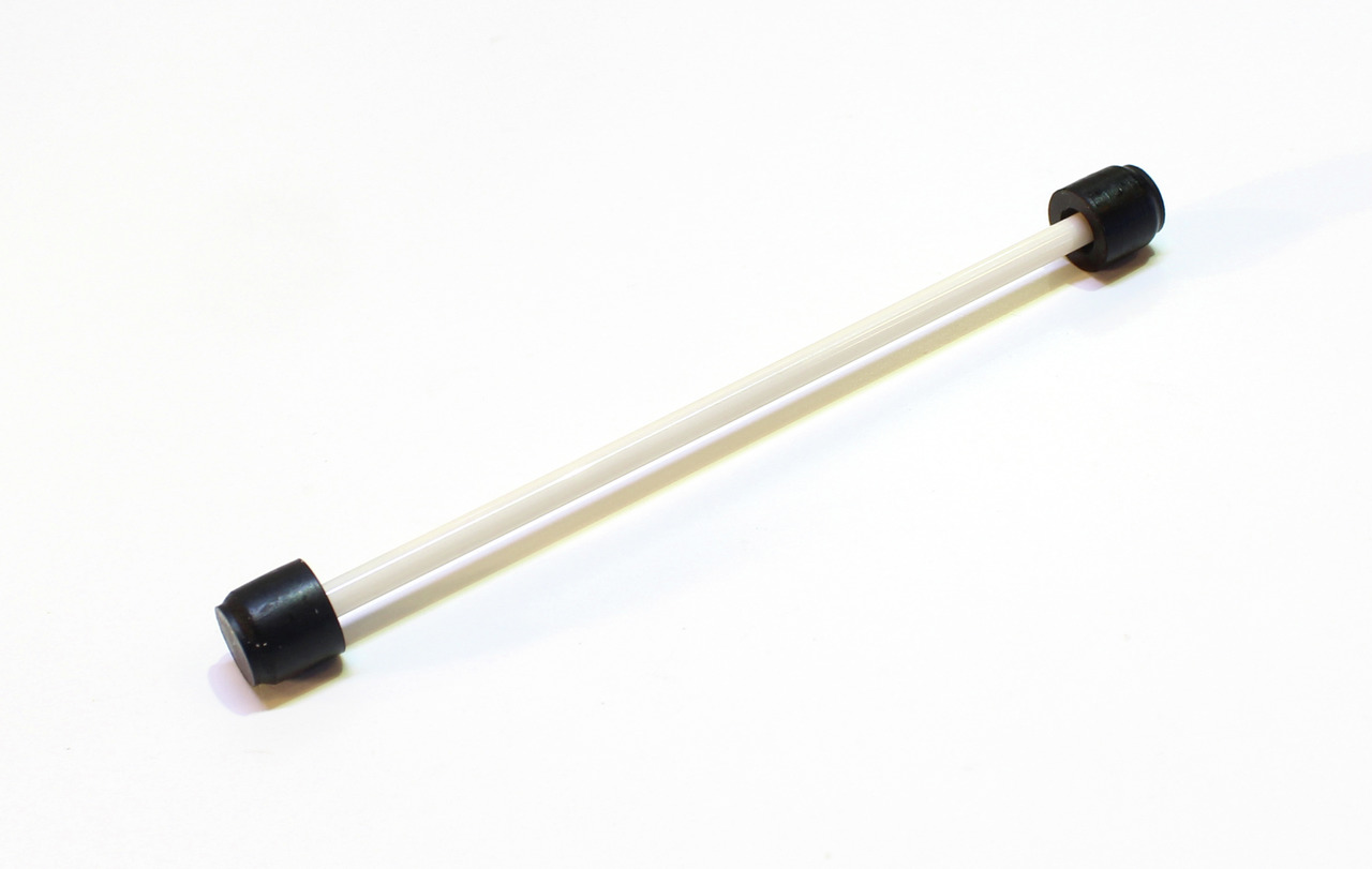 EHEIM Keramikachse m. Gummikappen, für Aquarienfilter, langlebig & geräuscharm, ideal f. EHEIM-Filtersysteme.