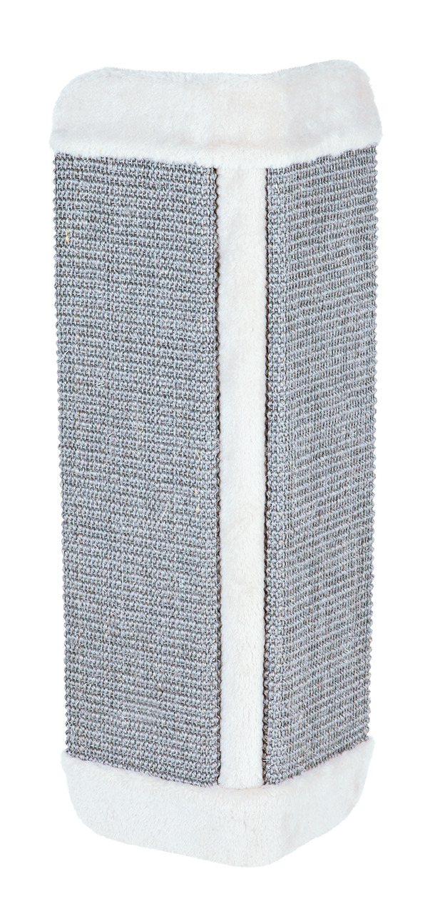 Trixie Kratzbrett für Zimmerecken grau Katzen Kratzmöbel 32 x 60 cm