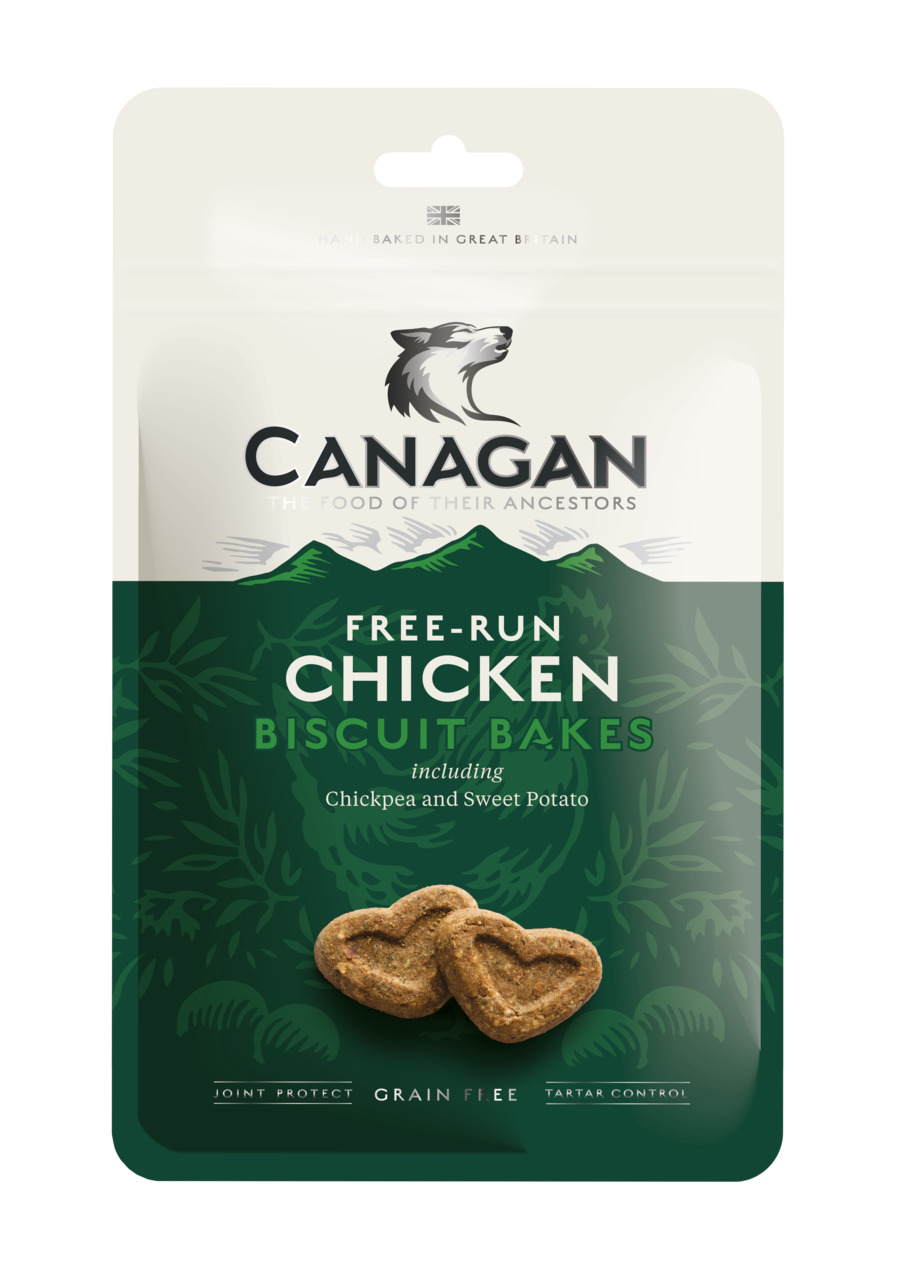 Canagan Free-Run Chicken Biscuit Bakes Hunde Snack 150 g