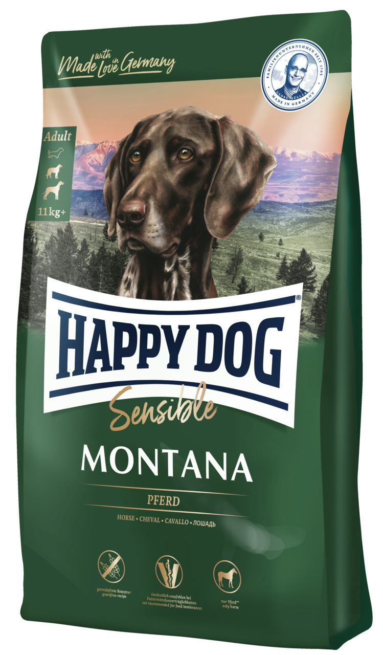 Sparpaket HAPPY DOG Supreme Sensible Montana 2 x 10 Kilogramm Hundetrockenfutter