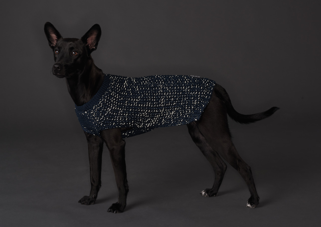 HUNTER Pullover Finja 35 cm dunkelblau