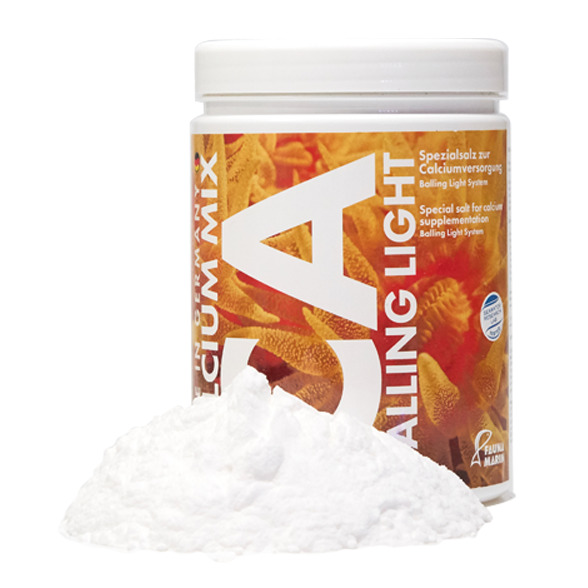 FAUNA MARIN Calcium Mix Balling Light, Spezialsalz f. Aquarien, Calciumversorgung, weißes Pulver, 1 Dose, Balling-Light-System.