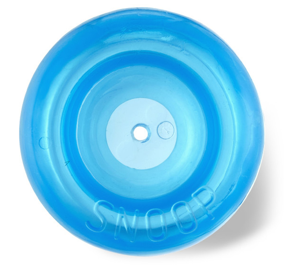 Outward Hound Snoop Hundespielzeug, interaktiv, für alle Hunde, transparent-blau, mit Leckerli-Öffnung, fördert Spielspaß & Anregung.