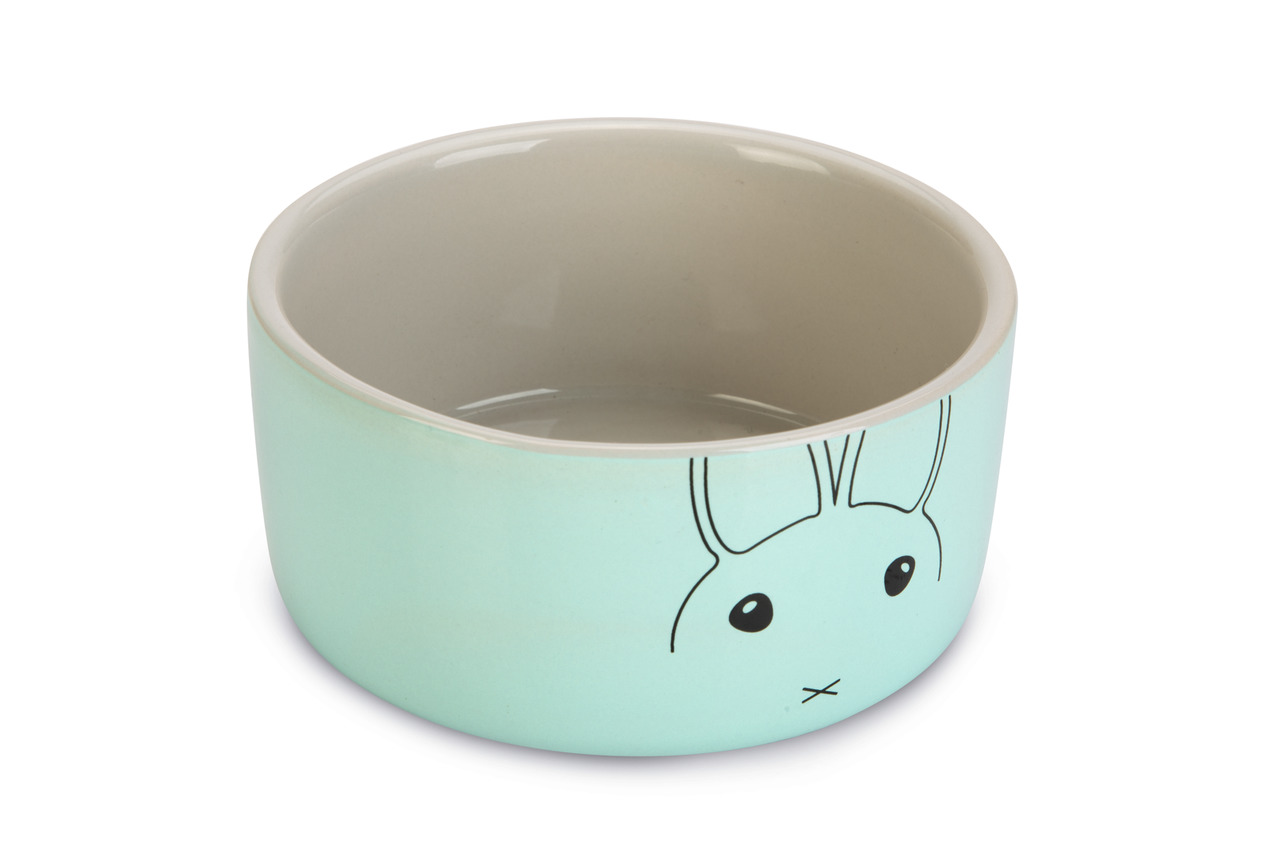 Beeztees Napf Kaninchen Joela grau/mint