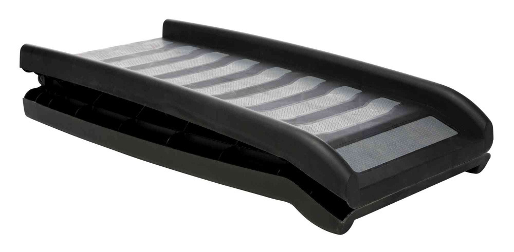 Hunderampe TRIXIE, für Hunde aller Größen, rutschfest, robust, max. 75 kg, ideal für ältere/verletzte Hunde, klappbar.