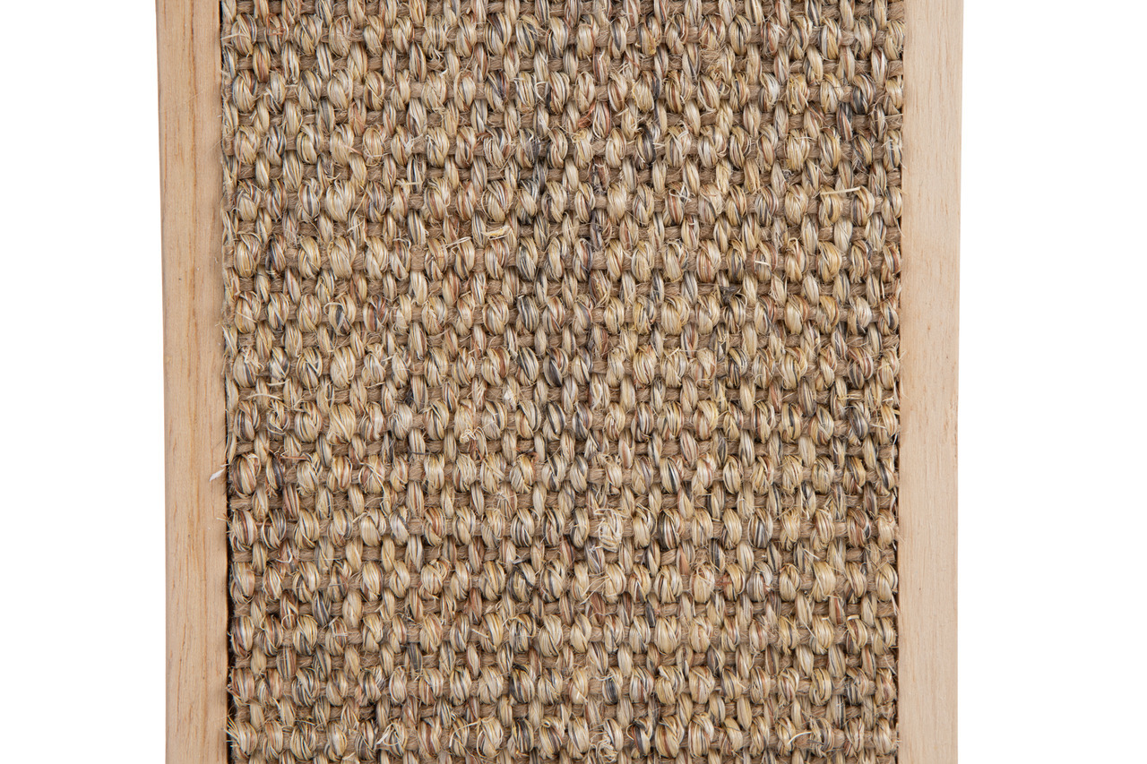 Kratzbrett "Designed by Lotte" für Katzen, Sisalgewebe im Holzrahmen, ideal zum Krallenschärfen & Möbelschutz, stilvoll & funktional.