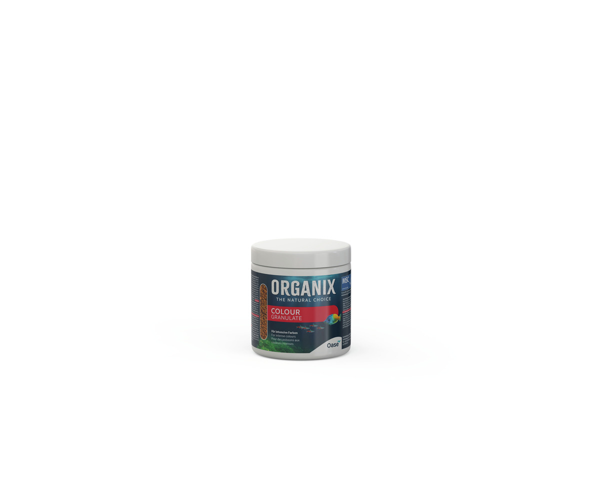 Oase Organix Colour Granulate, für Zierfische, fördert Farbintensität, 250 ml.