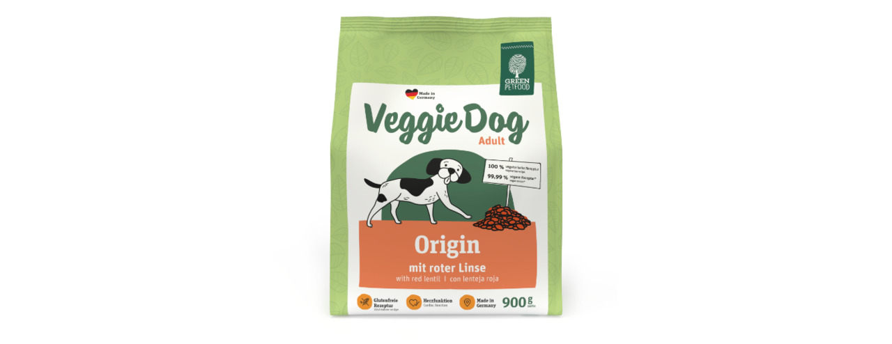 Green Petfood VeggieDog Origin 900 g