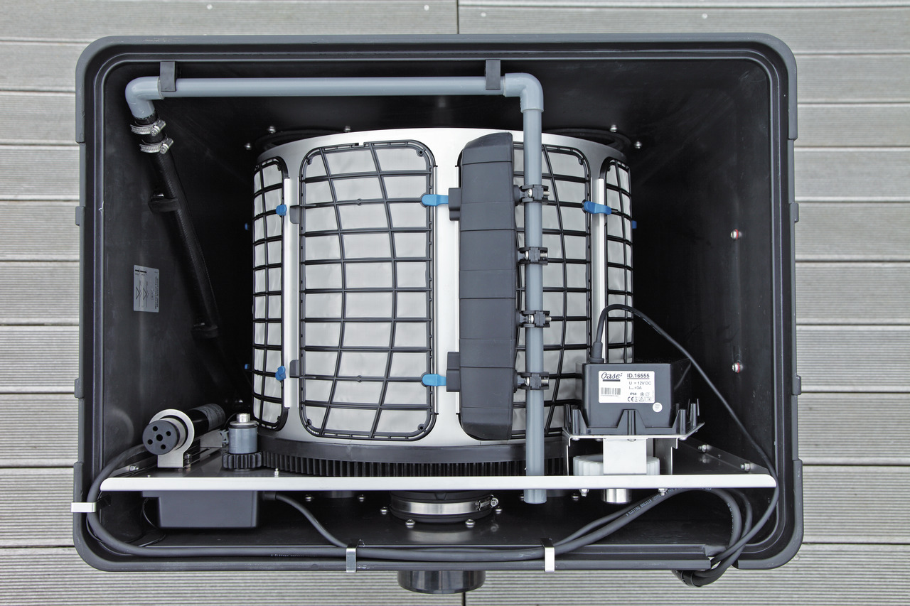 Oase ProfiClear Premium Trommelfilter: Für Teichbesitzer-Aquaristik, robust, autom. Reinigung, ideal gg. Schmutzpartikel.