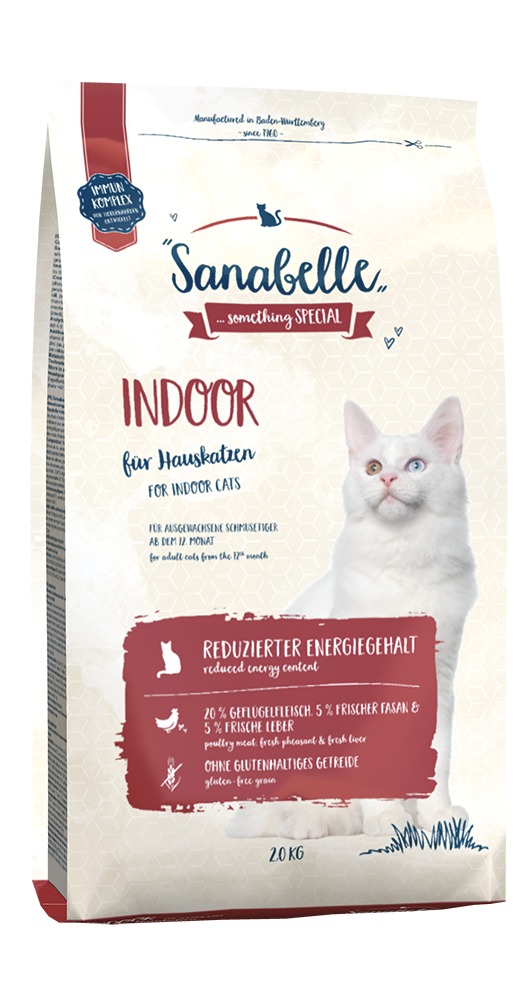 Sanabelle Indoor Katzen Trockenfutter 2 kg