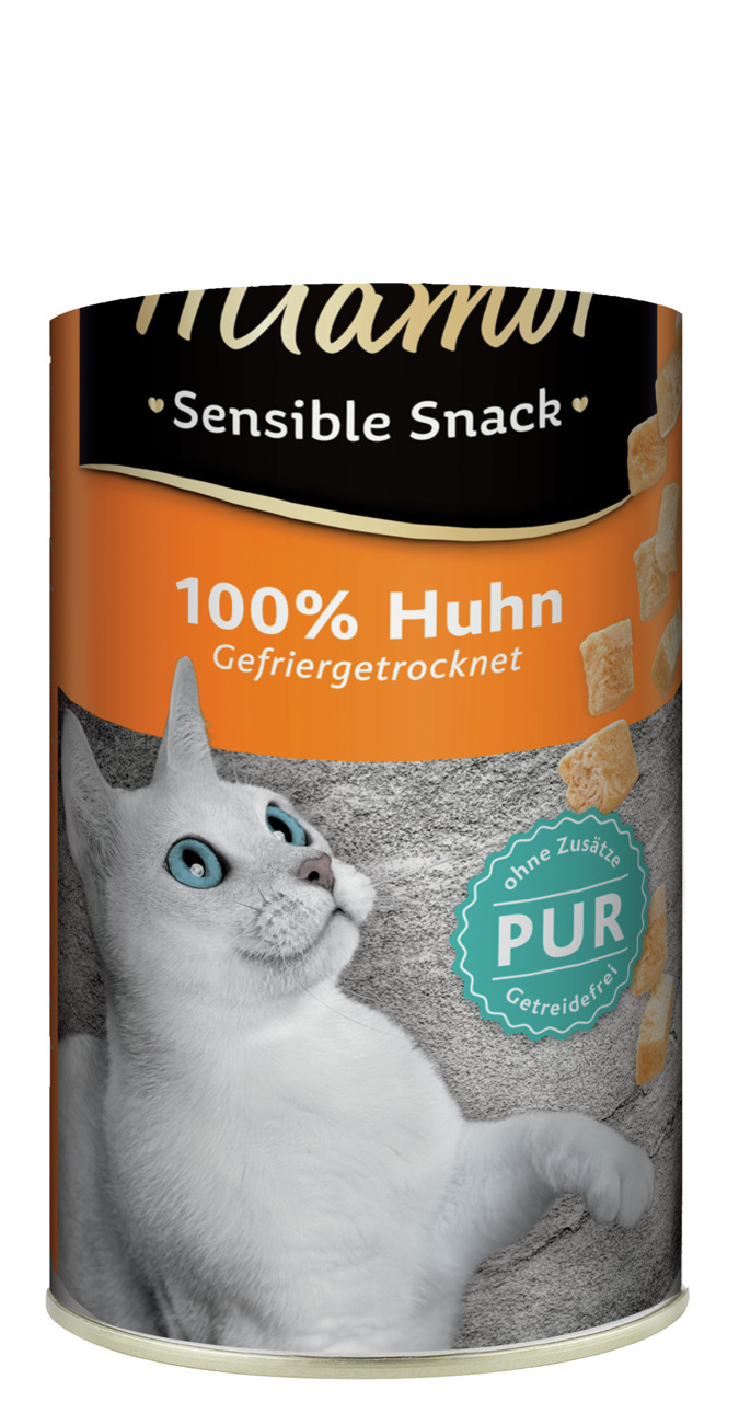 Miamor Sensible Snacks Huhn pur 30g Katzensnack